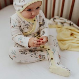 NWT Llama Footie Organic Finn & Emma